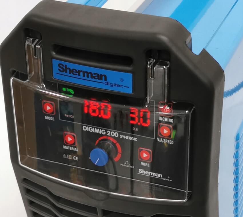 Sherman DIGIMIG 200 SYNERGIC -zváračka Co2 multi SET komplet 