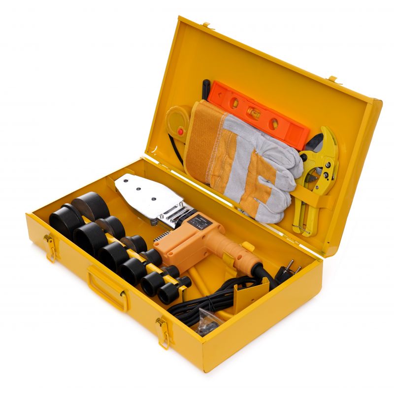 Kraft-Zváračka na plastové rúrky 1500W sada