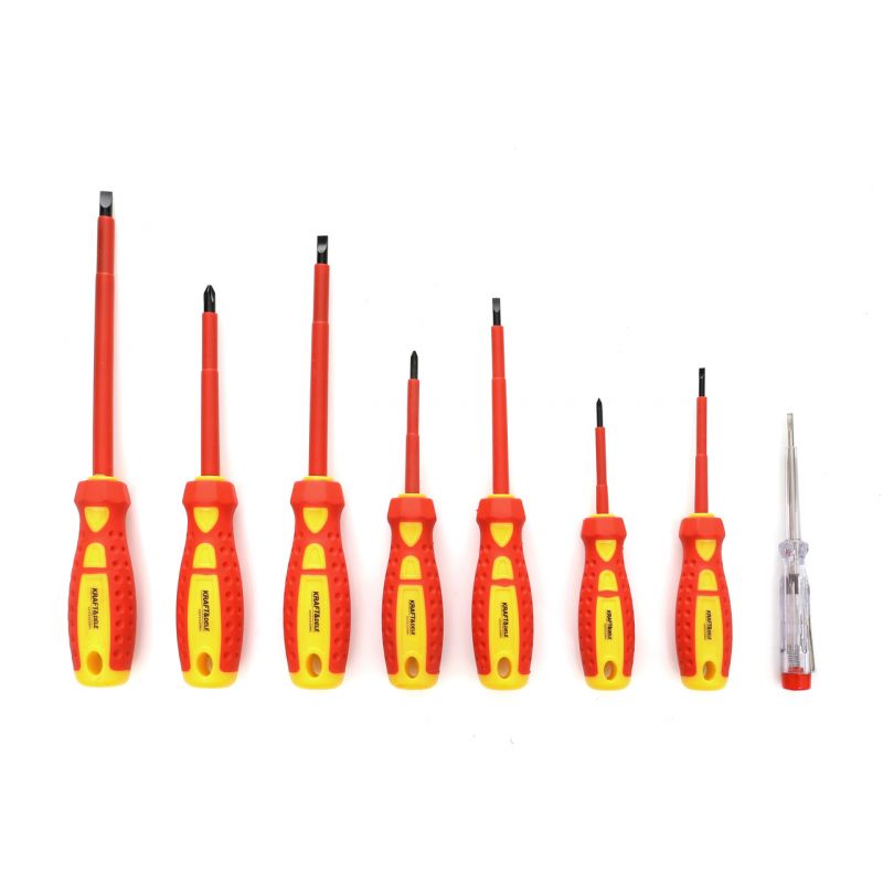 Sada elektrikárskych skrutkovačov 8dielna 