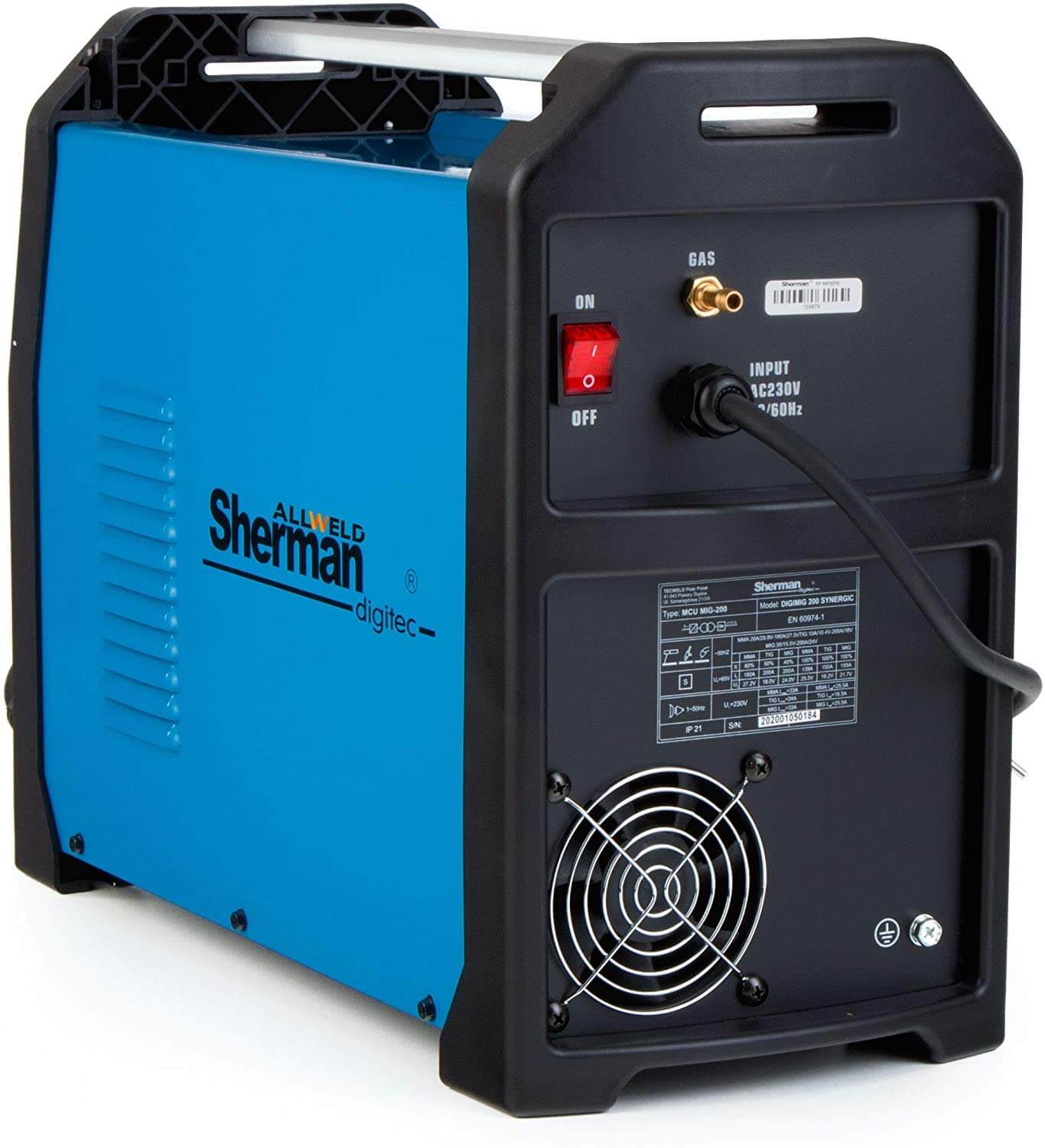 Sherman DIGIMIG 200 SYNERGIC -zváračka Co2 multi