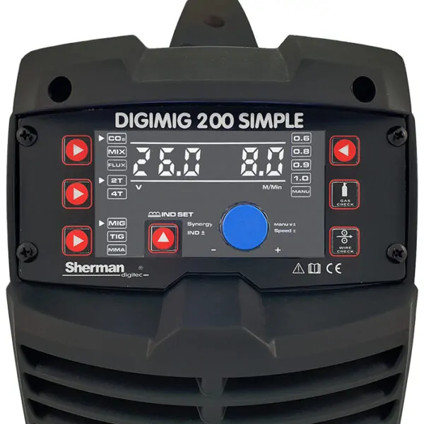 Sherman DIGIMIG 200 SIMPLE- zváračka Co2 SET Zapoj a Zváraj