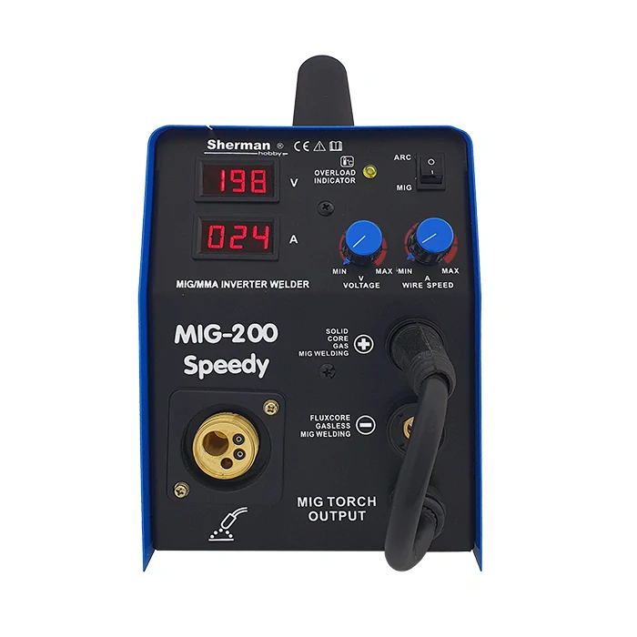 Sherman Speedy 200-zváračka Co2 SET Zapoj a Zváraj
