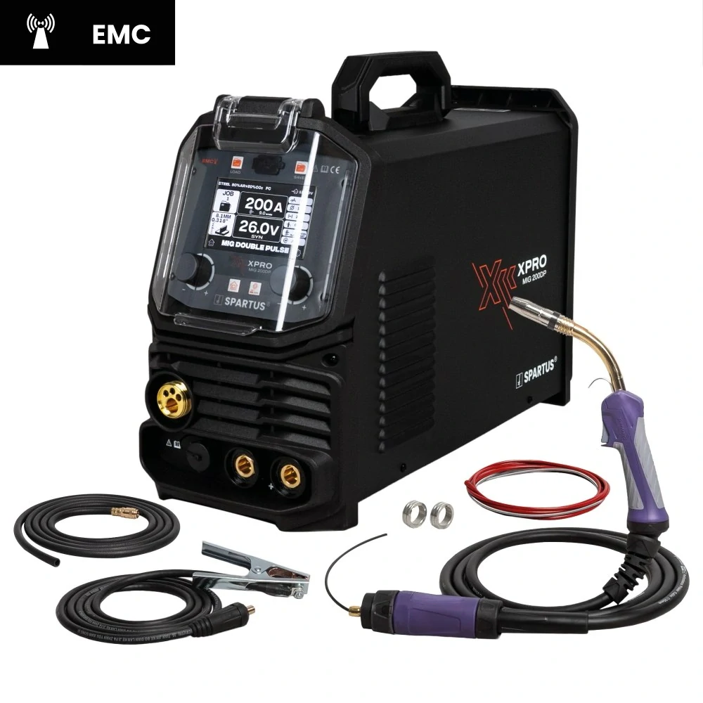SPARTUS XPro MIG 200 DUAL PULSE-MIG-MAG/MMA/Tig lift zváračka