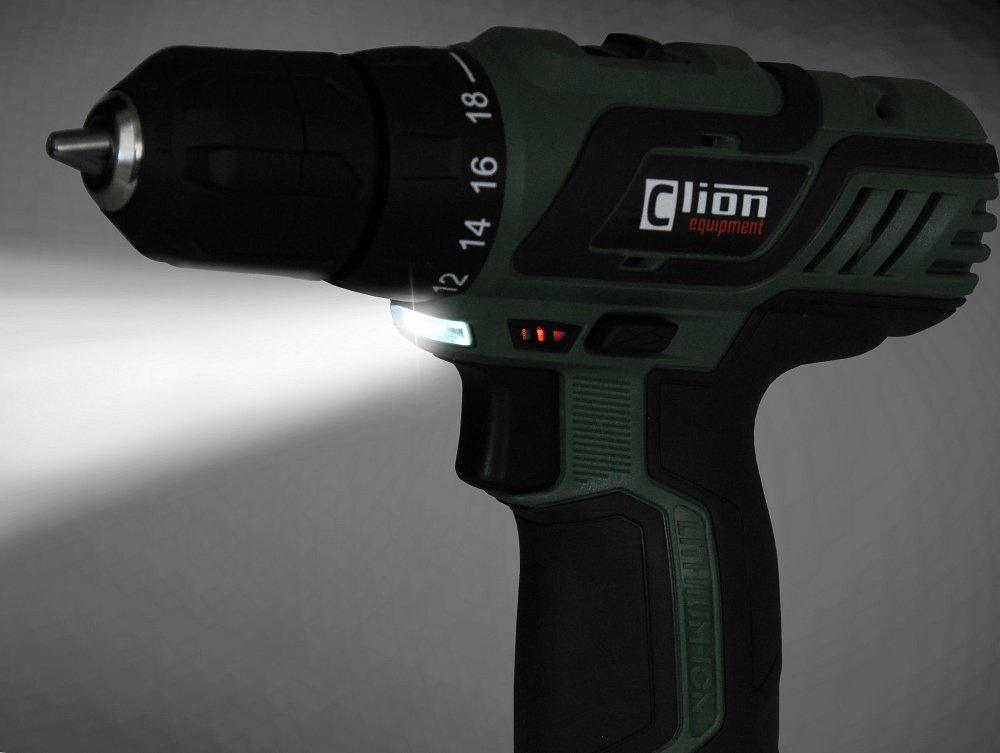 C-lion Equipment-aku vŕtačka 10,8V 2x akumulátor