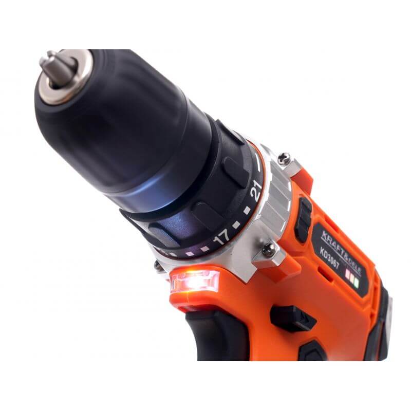 Kraft-Aku vŕtačka 20V 2x 1,5Ah Aku Li-ion