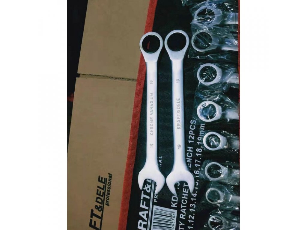 Sada račňových kľúčov 12dielna CrV.
