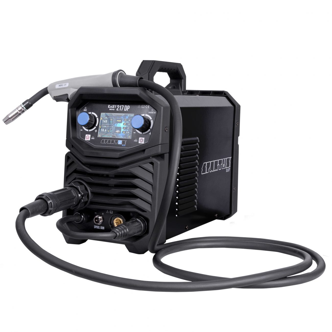 Spartus-EasyMIG 217 DUAL PULSE- zváračka Co2 SET Zapoj a Zváraj