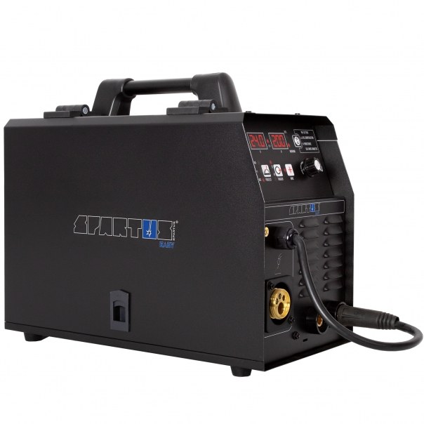 Spartus EasyMIG 200-Synergická Co2 Multi Zváračka SET ZAPOJ a ZVÁRAJ