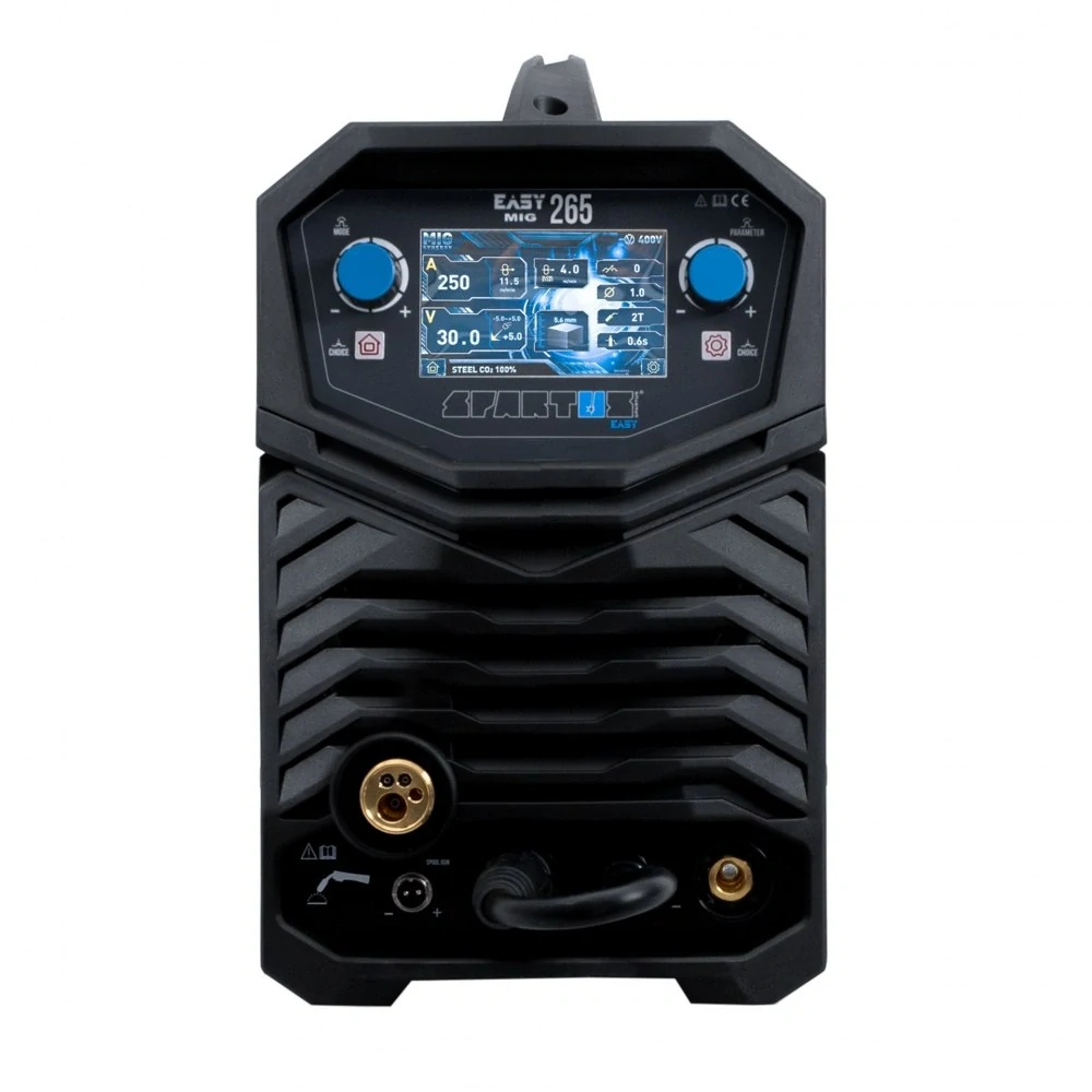 SPARTUS EasyMIG 265 – synergická MIG/MAG/MMA/TIG Lift zváračka 250A