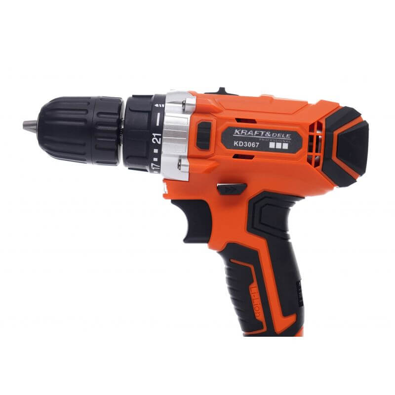 Kraft-Aku vŕtačka 20V 2x 1,5Ah Aku Li-ion