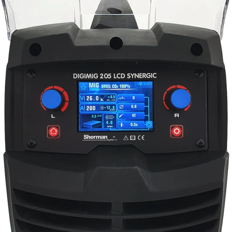 Sherman DIGIMIG 205 LCD SYNERGIC- zváračka Co2 SET Zapoj a Zváraj
