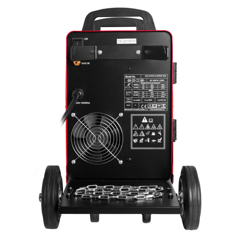 SOLUTION ALUPROF 200 -Zváračka Co2 dvojitý puls