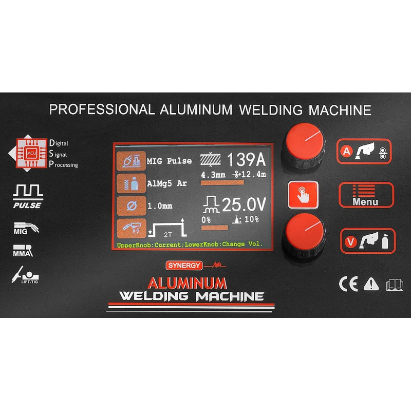 SOLUTION ALUPROF 200 -Zváračka Co2 dvojitý puls