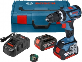 Bosch-GSB 18V-60 C 18V 2x5,0ah s príklepom