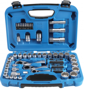 BGS-Gola sada priechodzia 1/2"+3/8"+1/4/" Crv.Professional