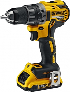 DeWALT-DCD791D2 bezuhlíková vŕtačka 18V 2x2,0Ah