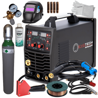 EvoTech Multisyng200- zváračka Co2 SET Zapoj a Zváraj